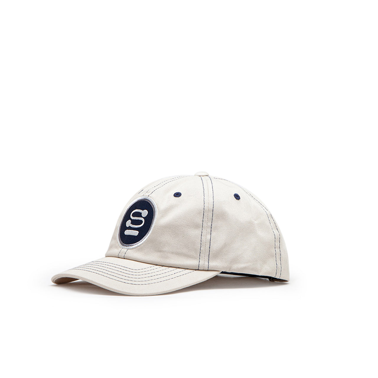 stüssy electric dot low pro cap (natural) - a.plus
