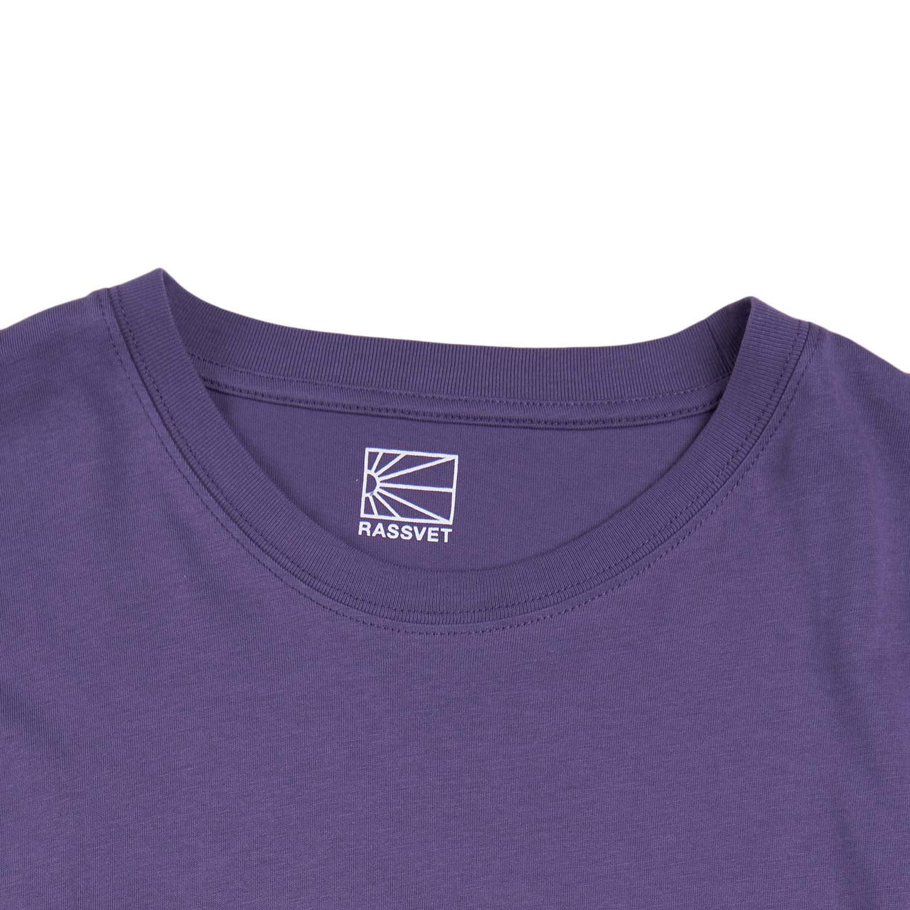 rassvet big logo t-shirt (purple) - a.plus