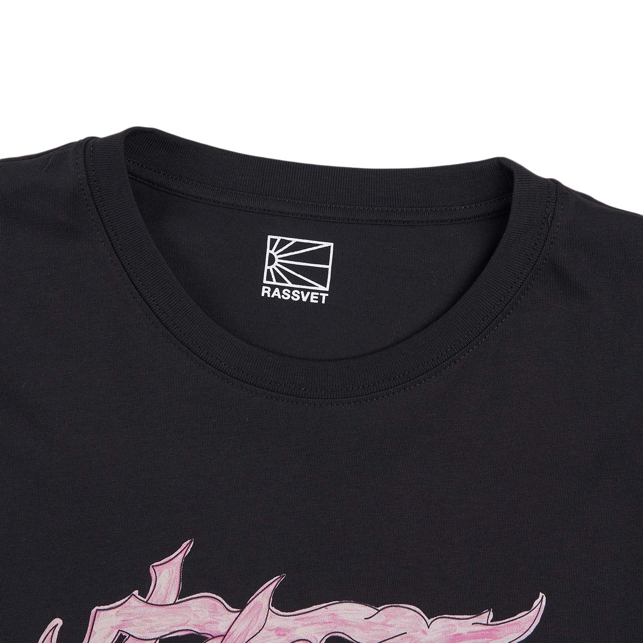 rassvet dove peace t-shirt (black) - a.plus