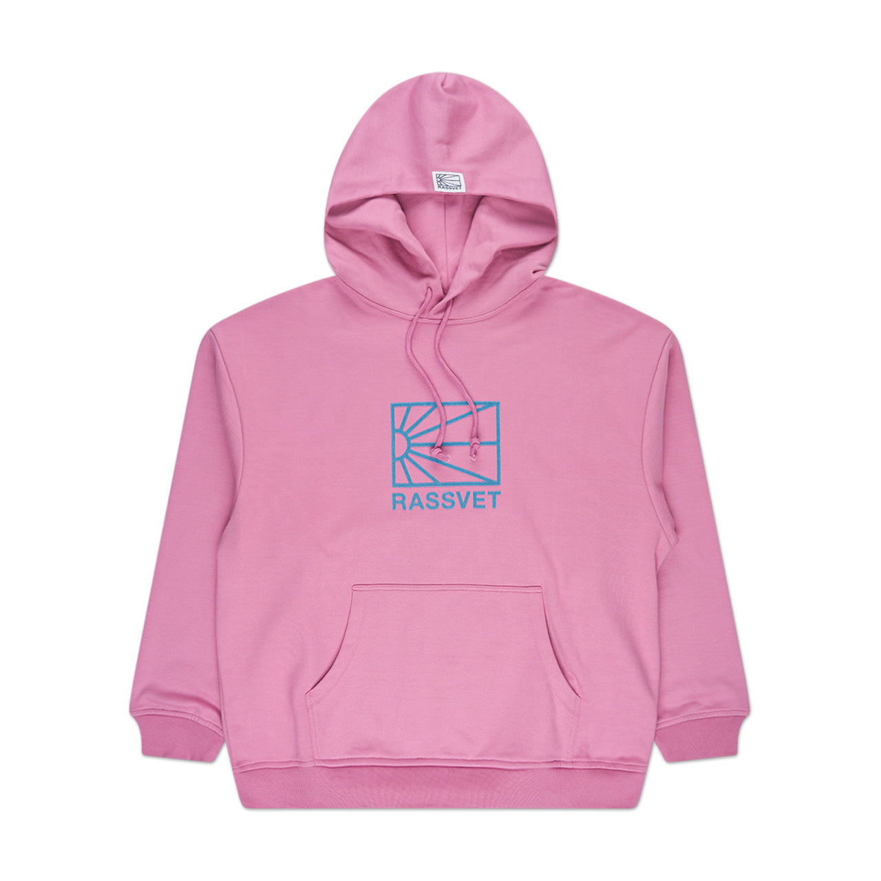 rassvet logo hoodie (pink) - a.plus