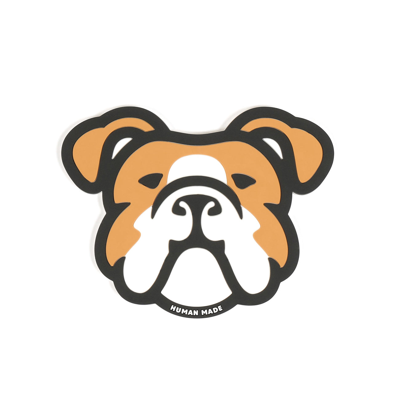 human made animal rubber coaster (brown) - a.plus