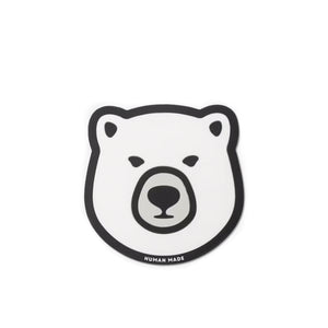 human made animal rubber coaster (white) - a.plus