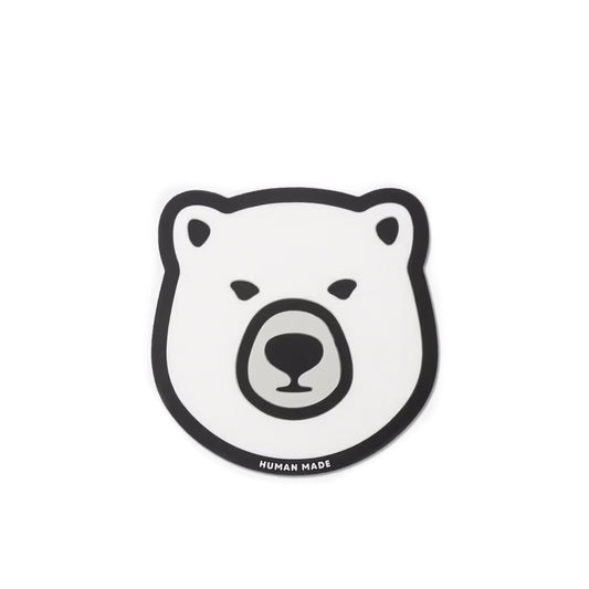 human made animal rubber coaster (white) - a.plus