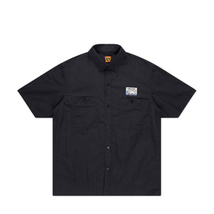 human made camping s/s shirt (black) - a.plus