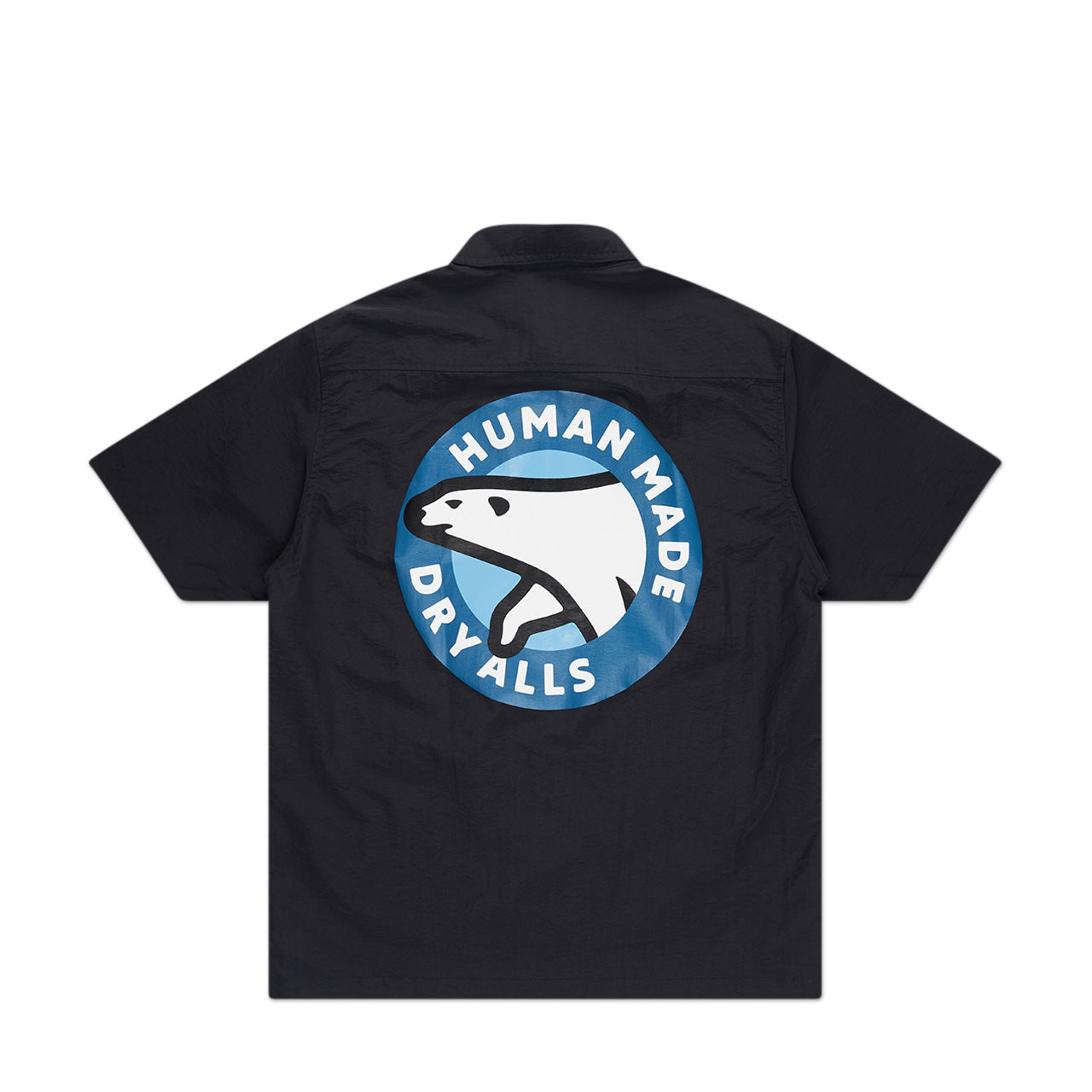 human made camping s/s shirt (black) - a.plus