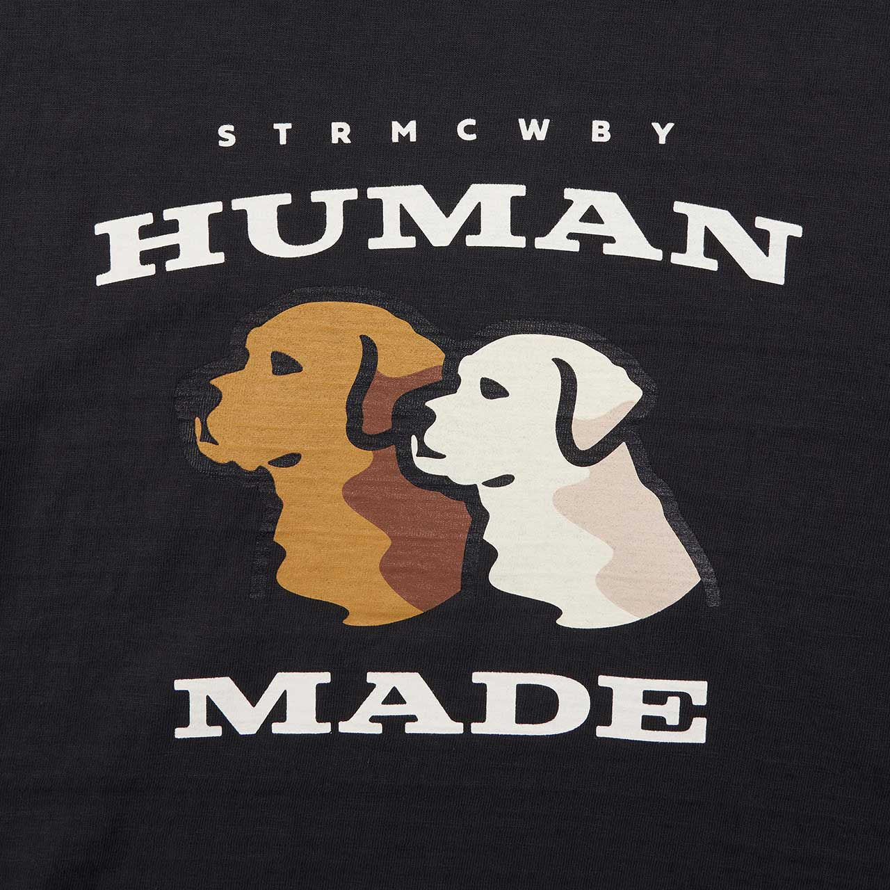 human made graphic t-shirt #12 (black) - a.plus