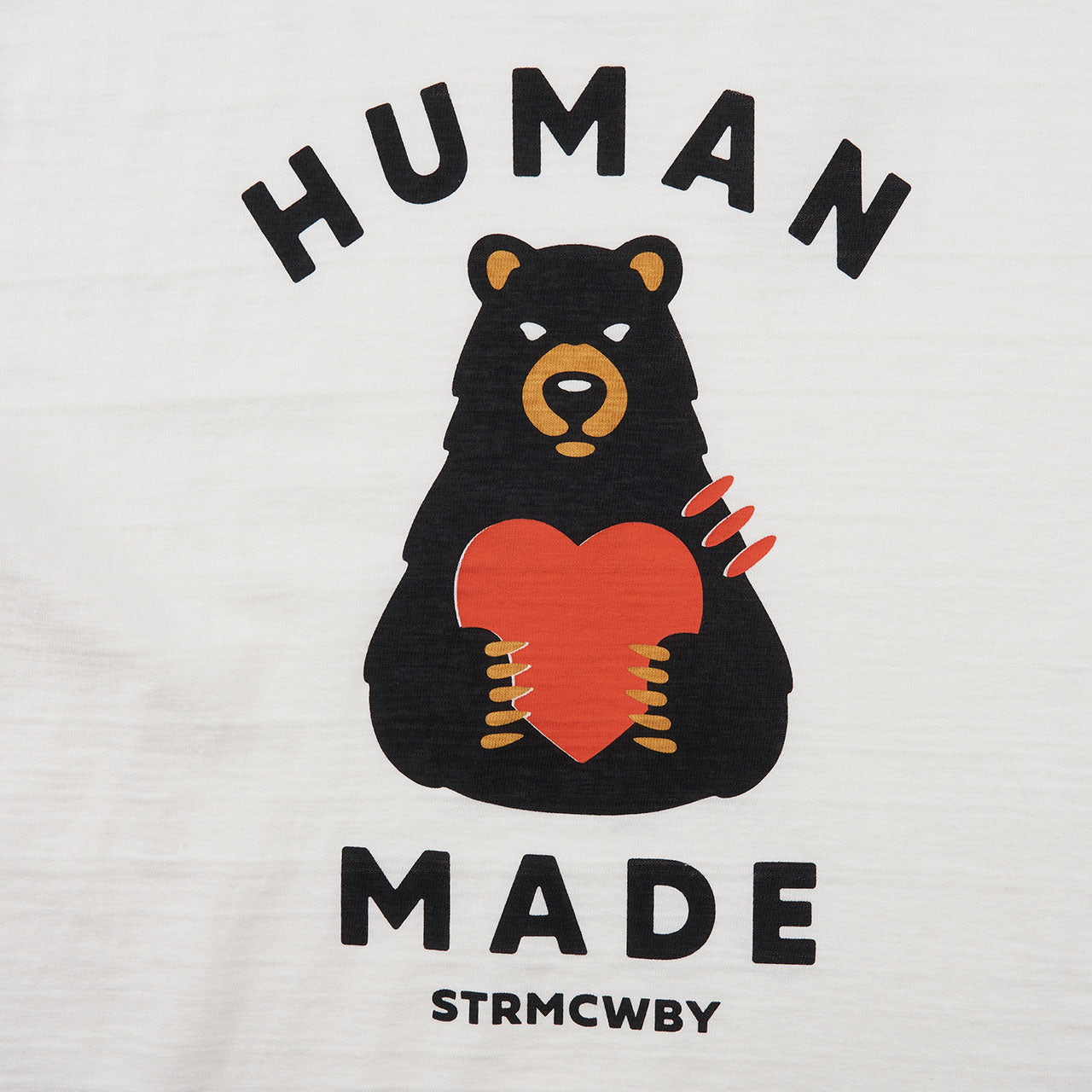 human made graphic t-shirt #13 (white) - a.plus