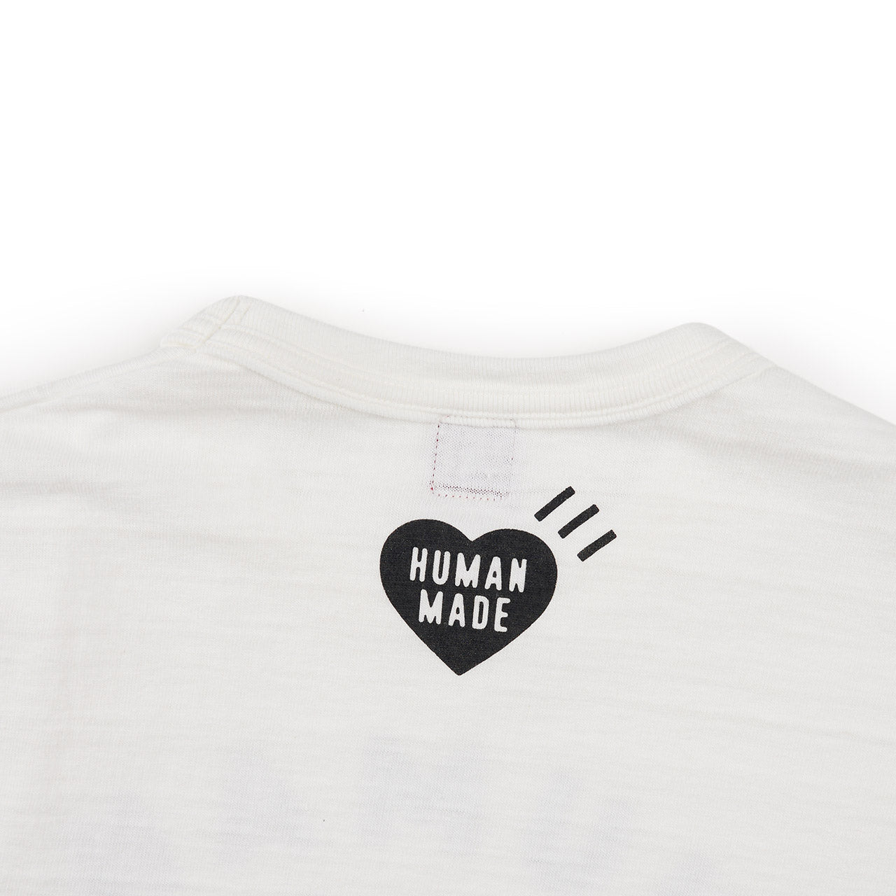 human made graphic t-shirt #13 (white) - a.plus