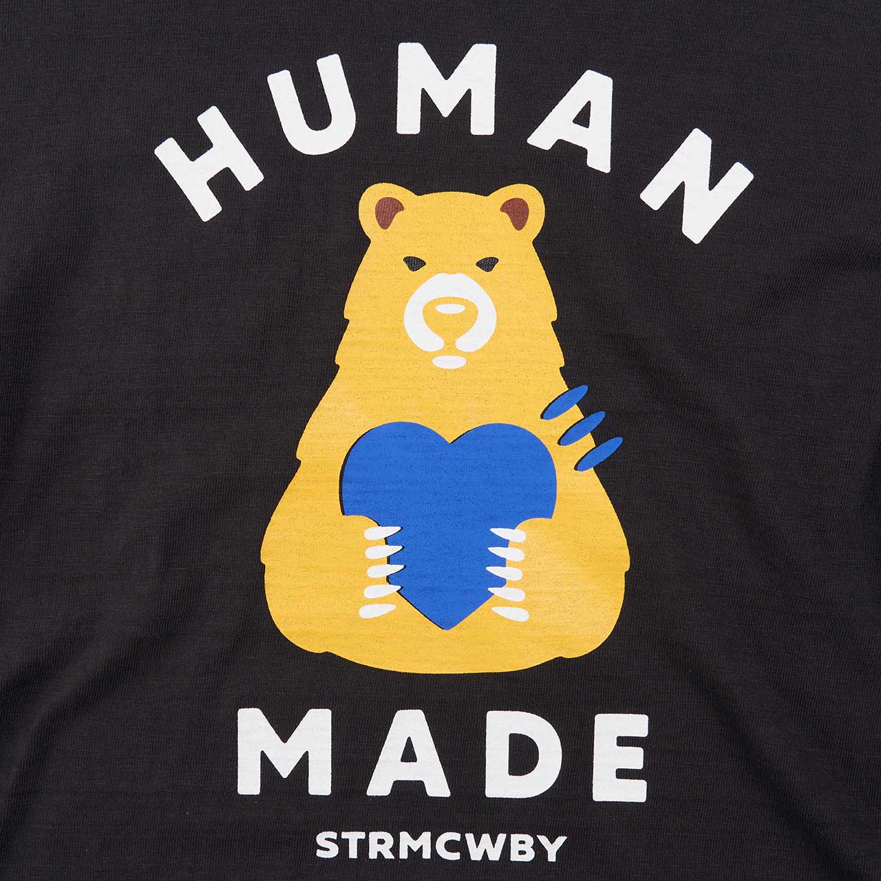 human made graphic t-shirt #13 (black) - a.plus
