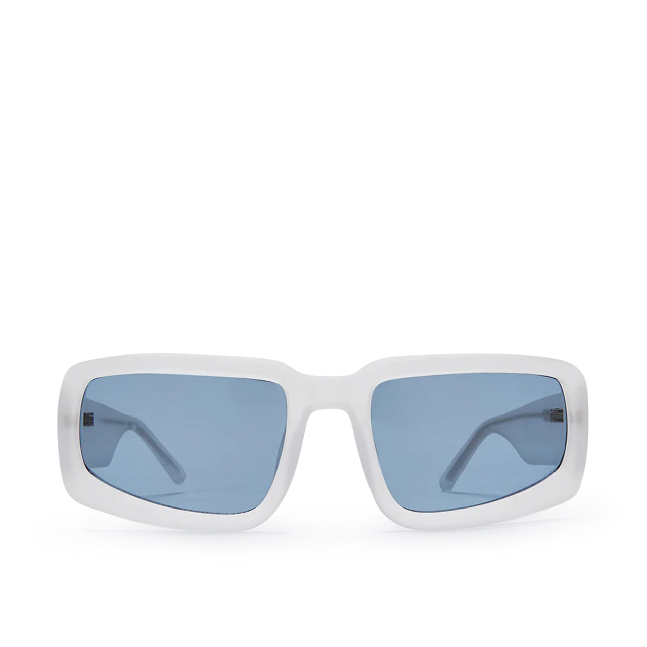 a better feeling soto-ii matte glacial sunglasses (white) - a.plus
