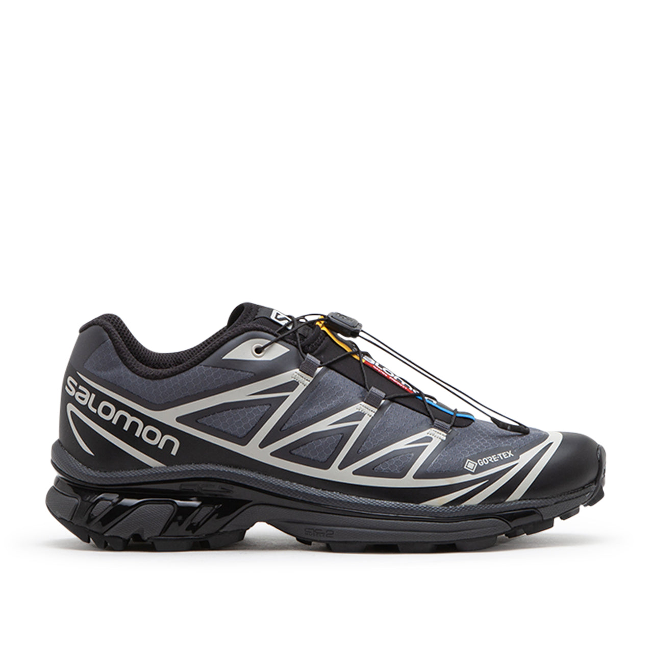 salomon xt-6 gtx (black / ebony / lunar rock) - a.plus