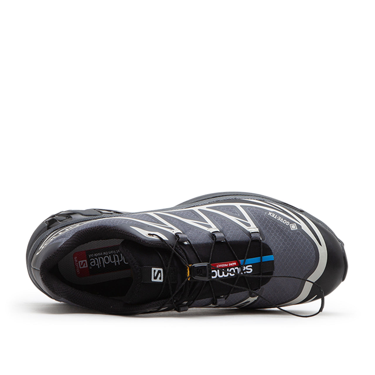 salomon xt-6 gtx (black / ebony / lunar rock) - a.plus