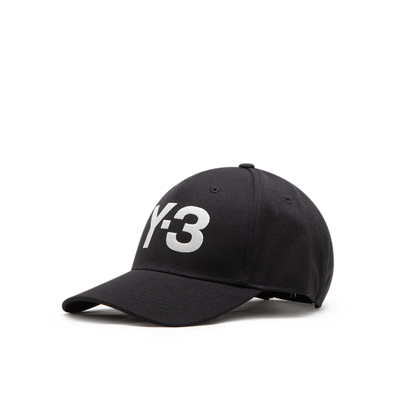 adidas y-3 logo cap (black / white) - a.plus