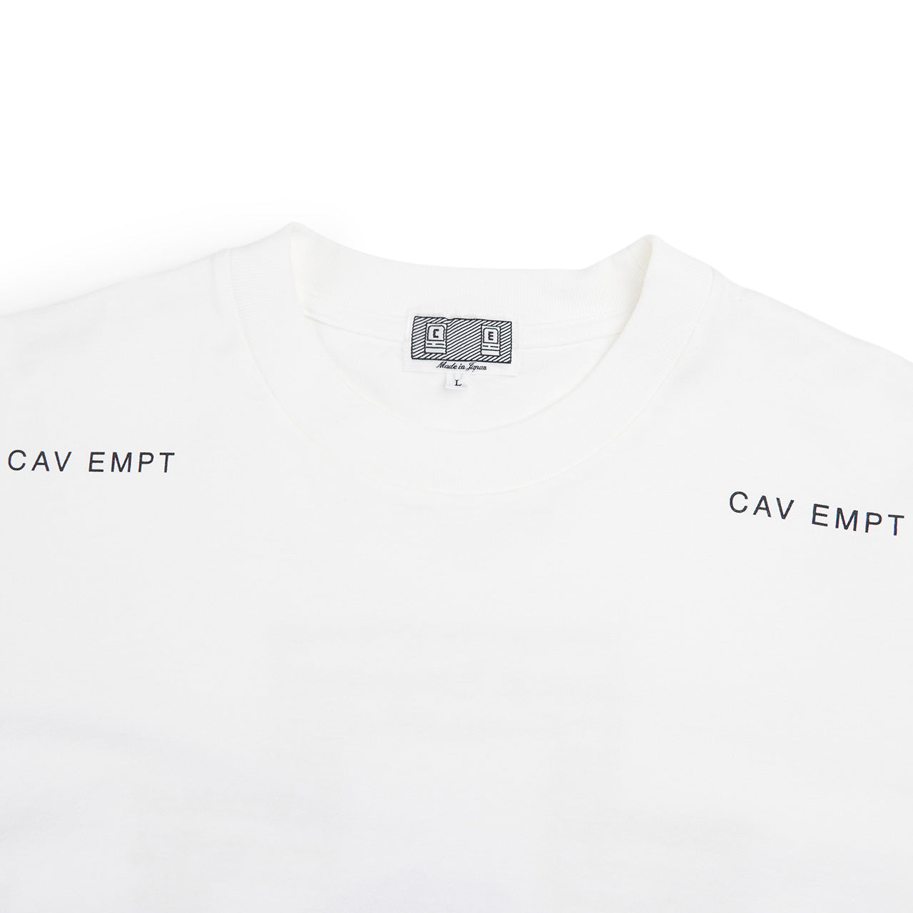 cav empt end of the adventure t-shirt (white) - a.plus