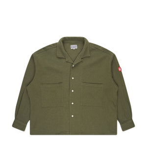 cav empt cl open shirt (olive) - a.plus