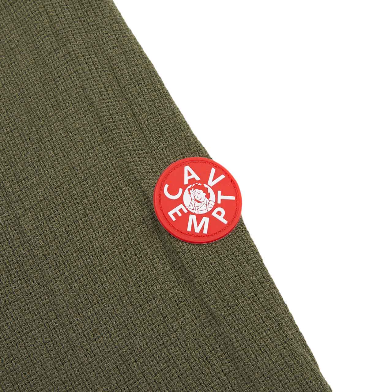 cav empt cl open shirt (olive) - a.plus