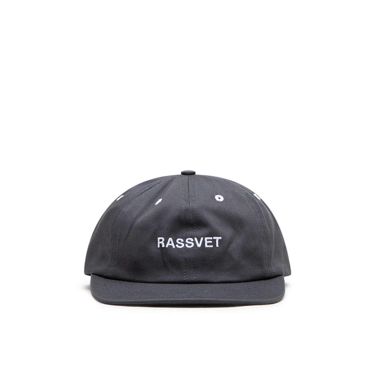 rassvet 6-panel logo cap (grey) - a.plus