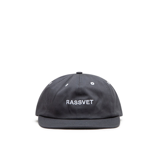 rassvet 6-panel logo cap (grey) - a.plus