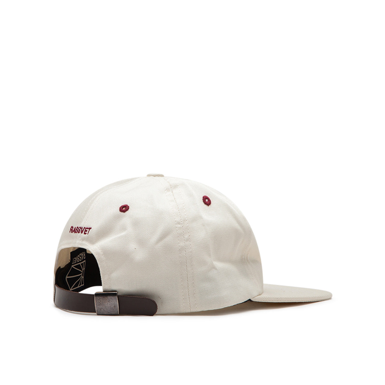 rassvet 5-panel logo cap (light beige) - a.plus
