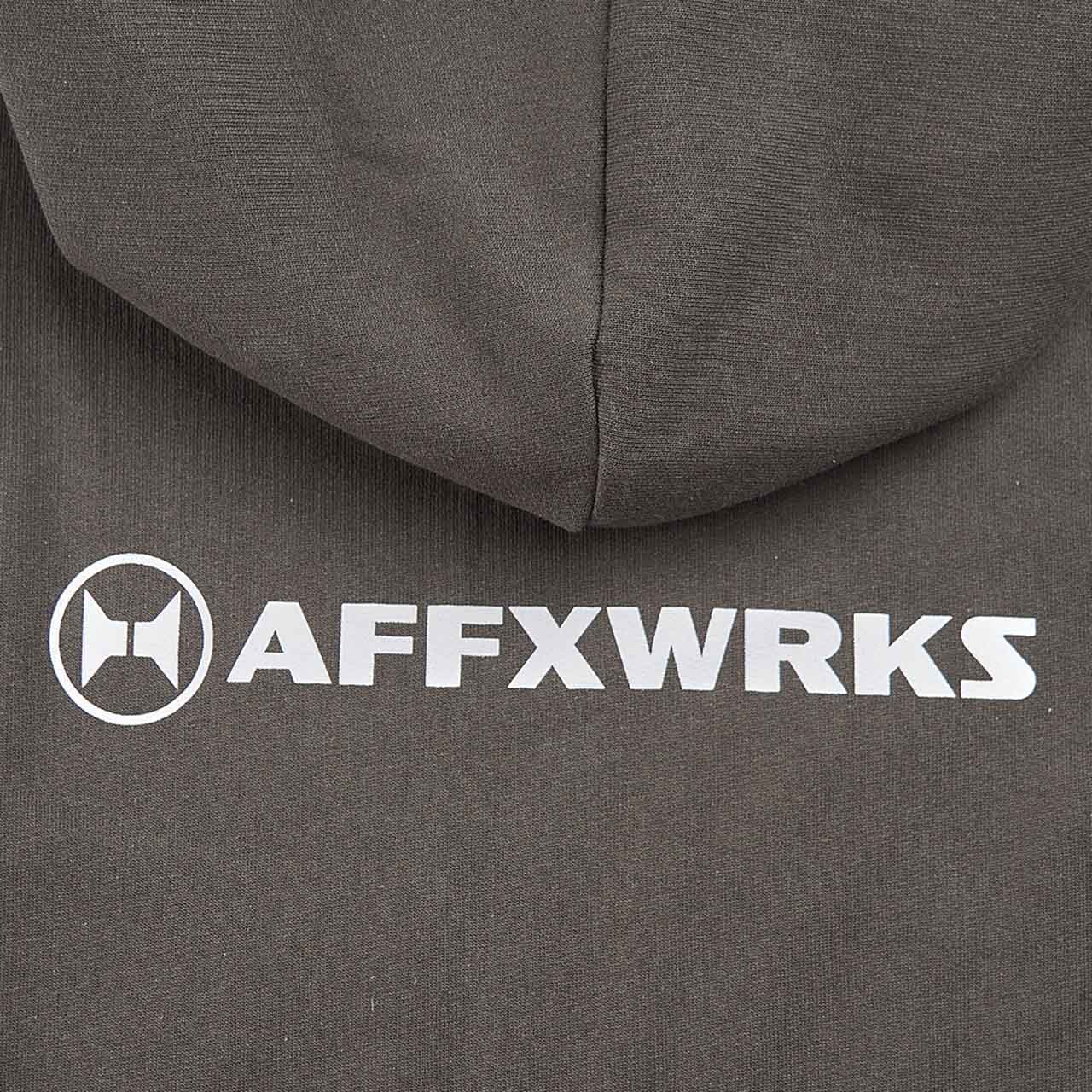 affxwrks hoodie (washed black) - a.plus