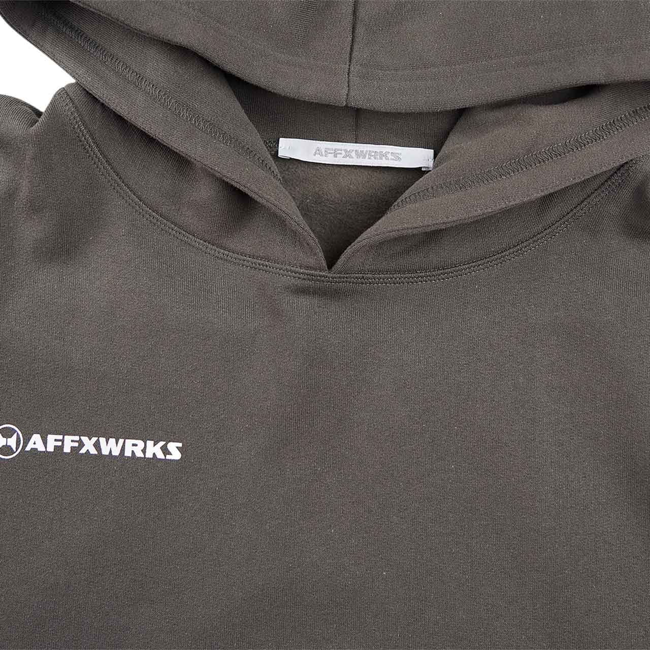 affxwrks hoodie (washed black) - a.plus