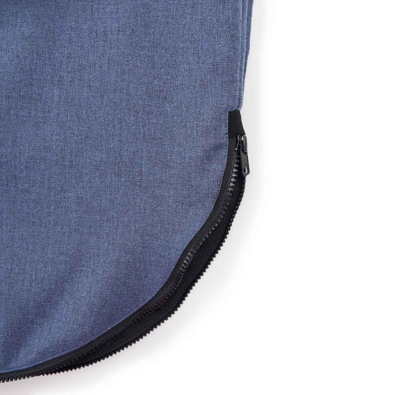 affxwrks bag jacket (peppered blue) - a.plus