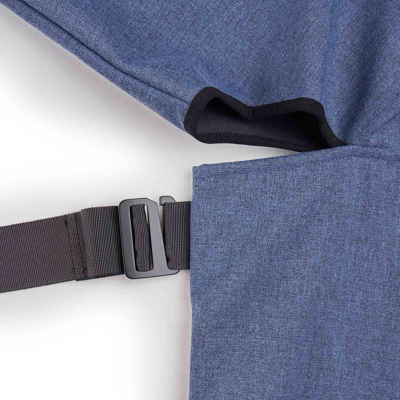 affxwrks bag jacket (peppered blue) - a.plus