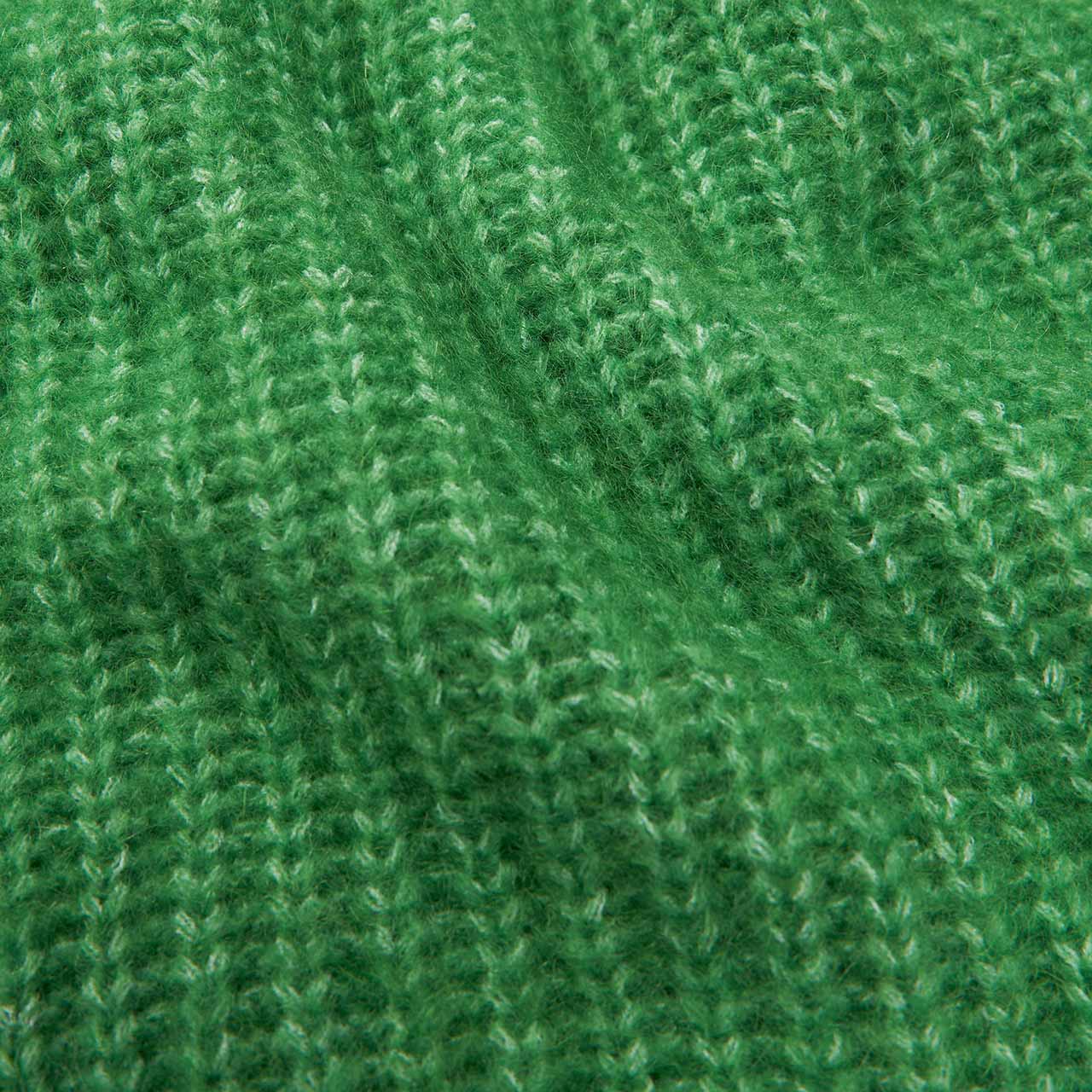 stüssy mohair tennis sweater (green) - a.plus