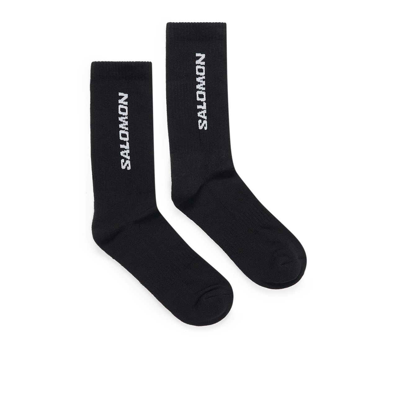 salomon socks everyday crew 3-pack (black) - a.plus