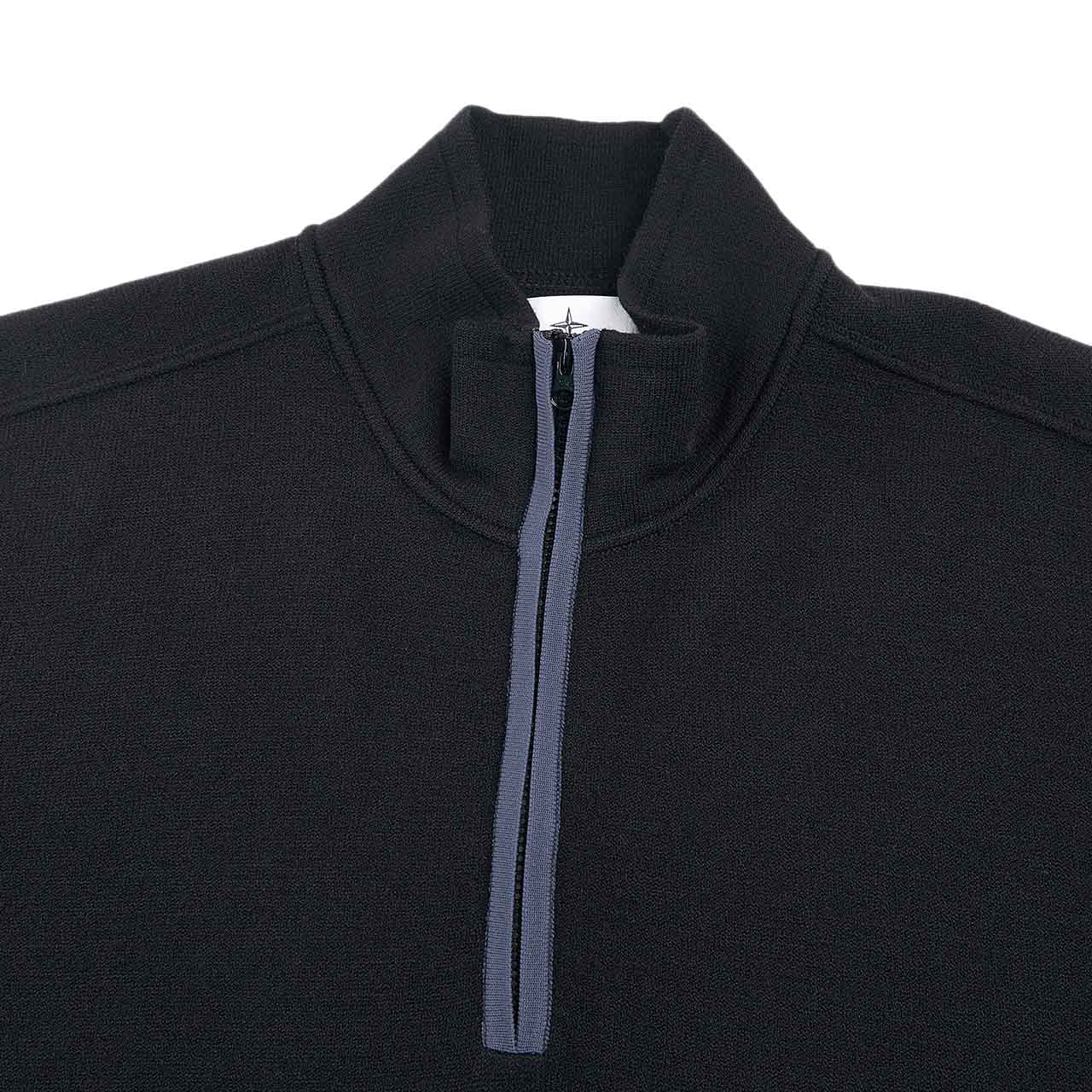 stone island knitted pullover (black) - a.plus