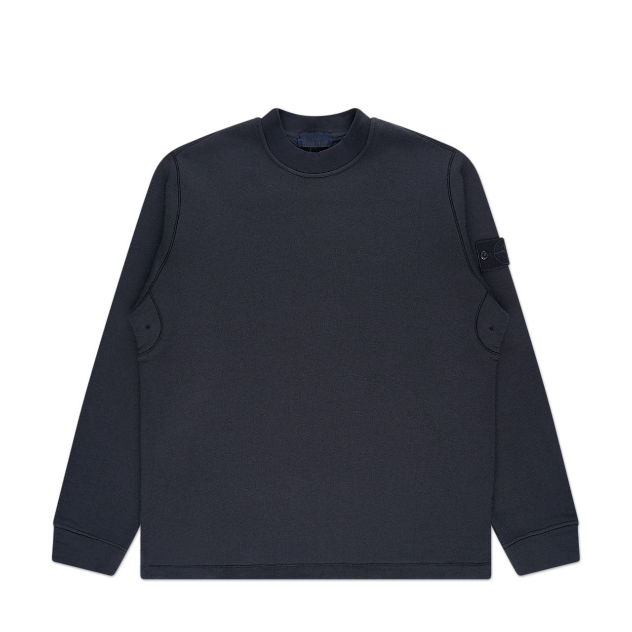 stone island ghost piece sweatshirt (navy blue) - a.plus