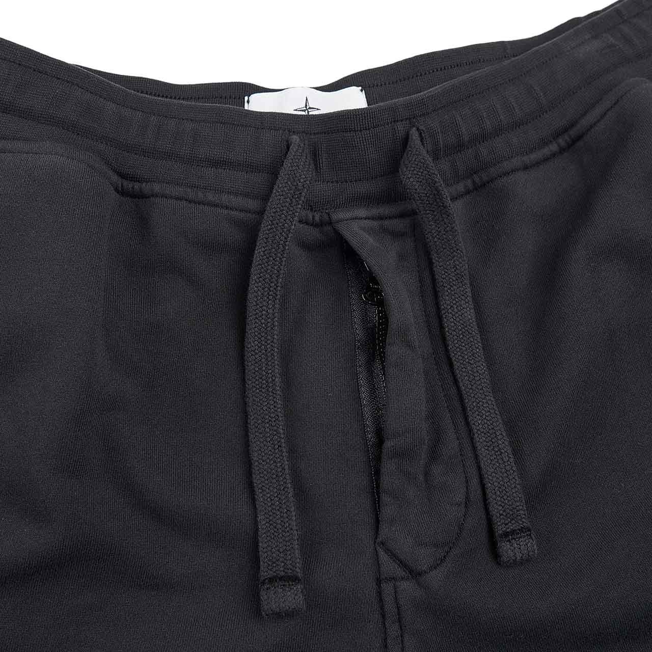 stone island fleece pants (black) - a.plus