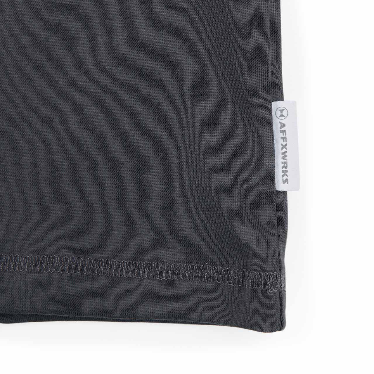 affxwrks soundbite t-shirt (washed black) - a.plus