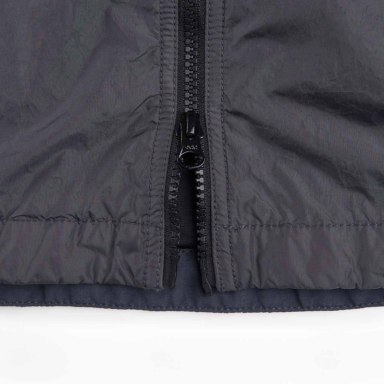 stone island garment dyed crinkle reps overshirt (lead grey) - a.plus