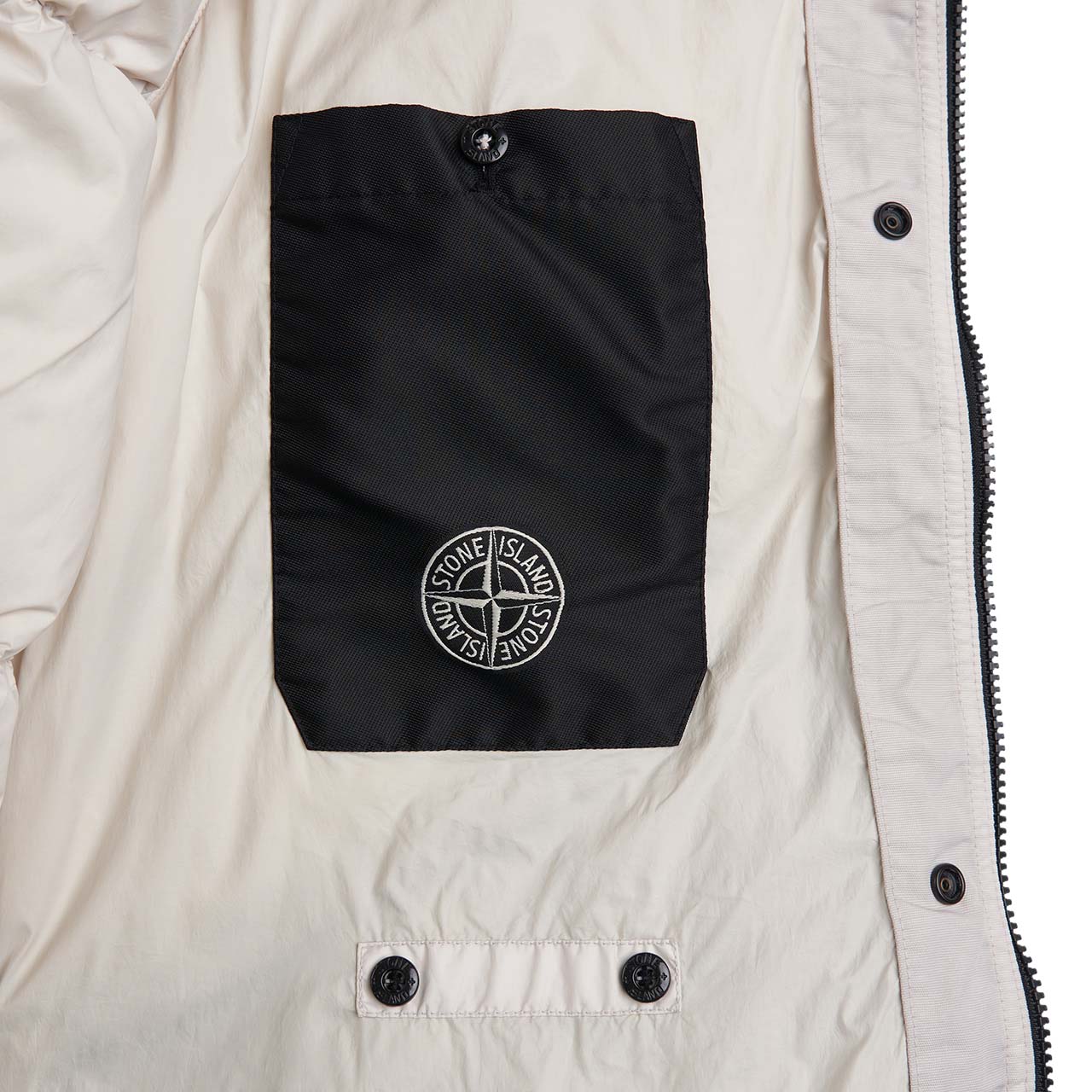 stone island down jacket (plaster) - a.plus