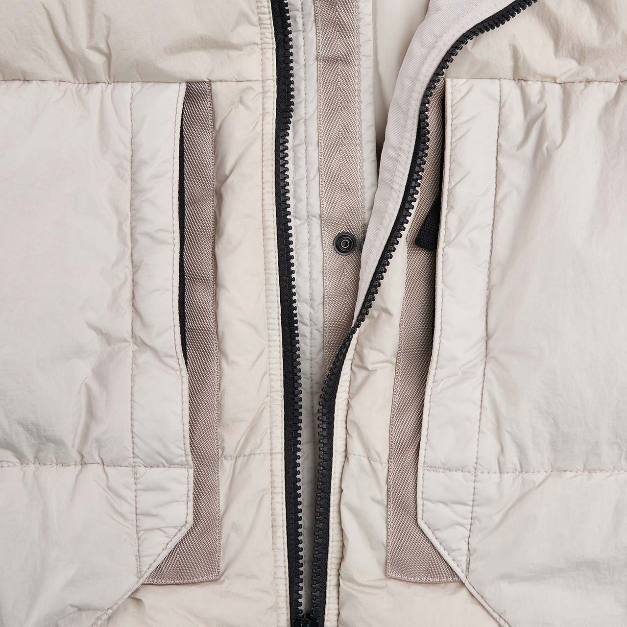 stone island down jacket (plaster) - a.plus