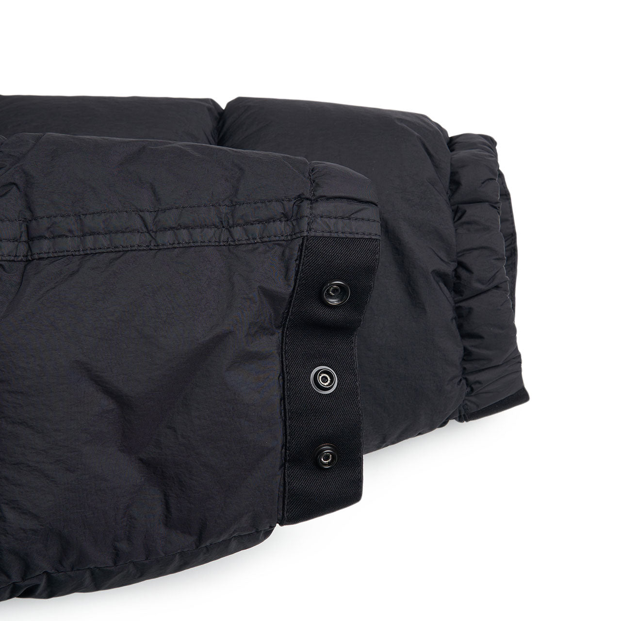 stone island down jacket (black) - a.plus