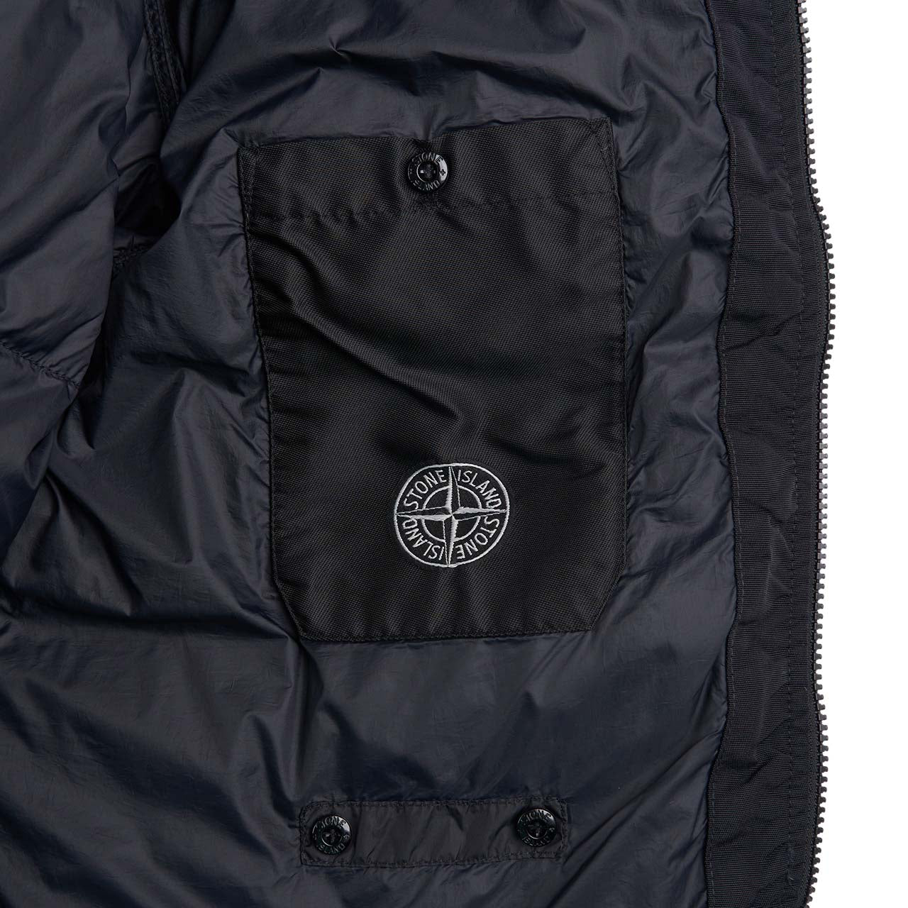 stone island down jacket (black) - a.plus