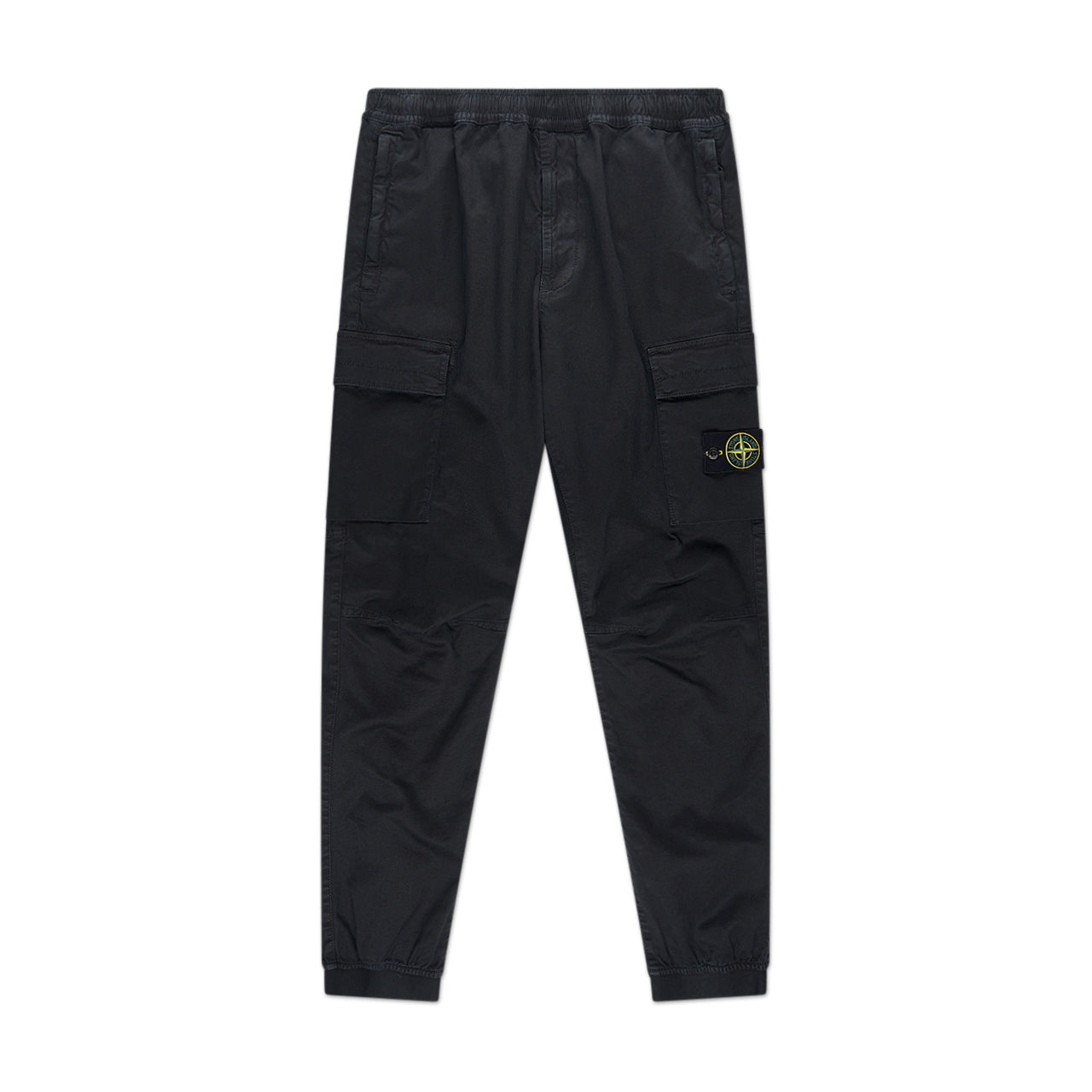 stone island regular tapered pants (black) - a.plus