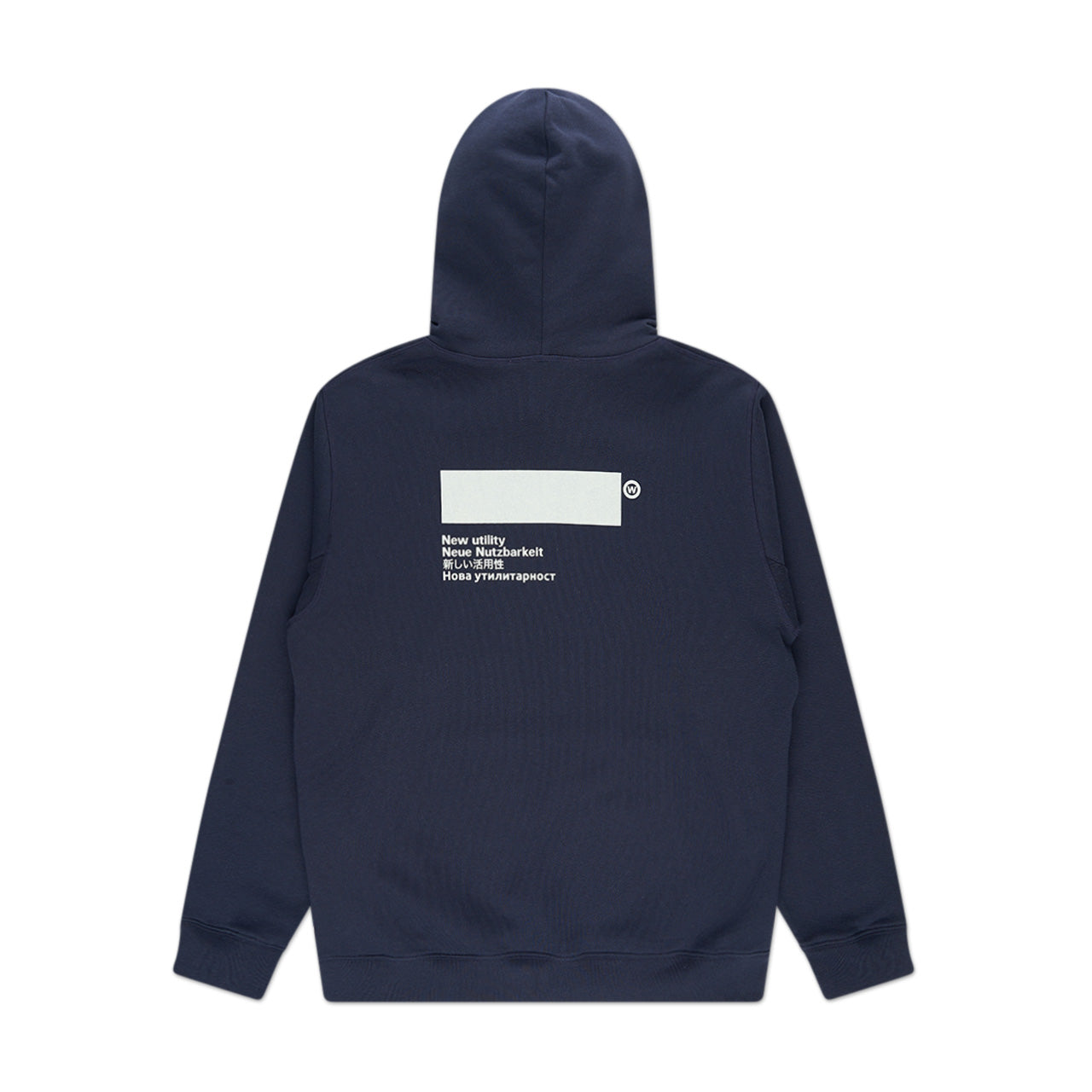 affxwrks standardised hoodie (muted blue) - a.plus