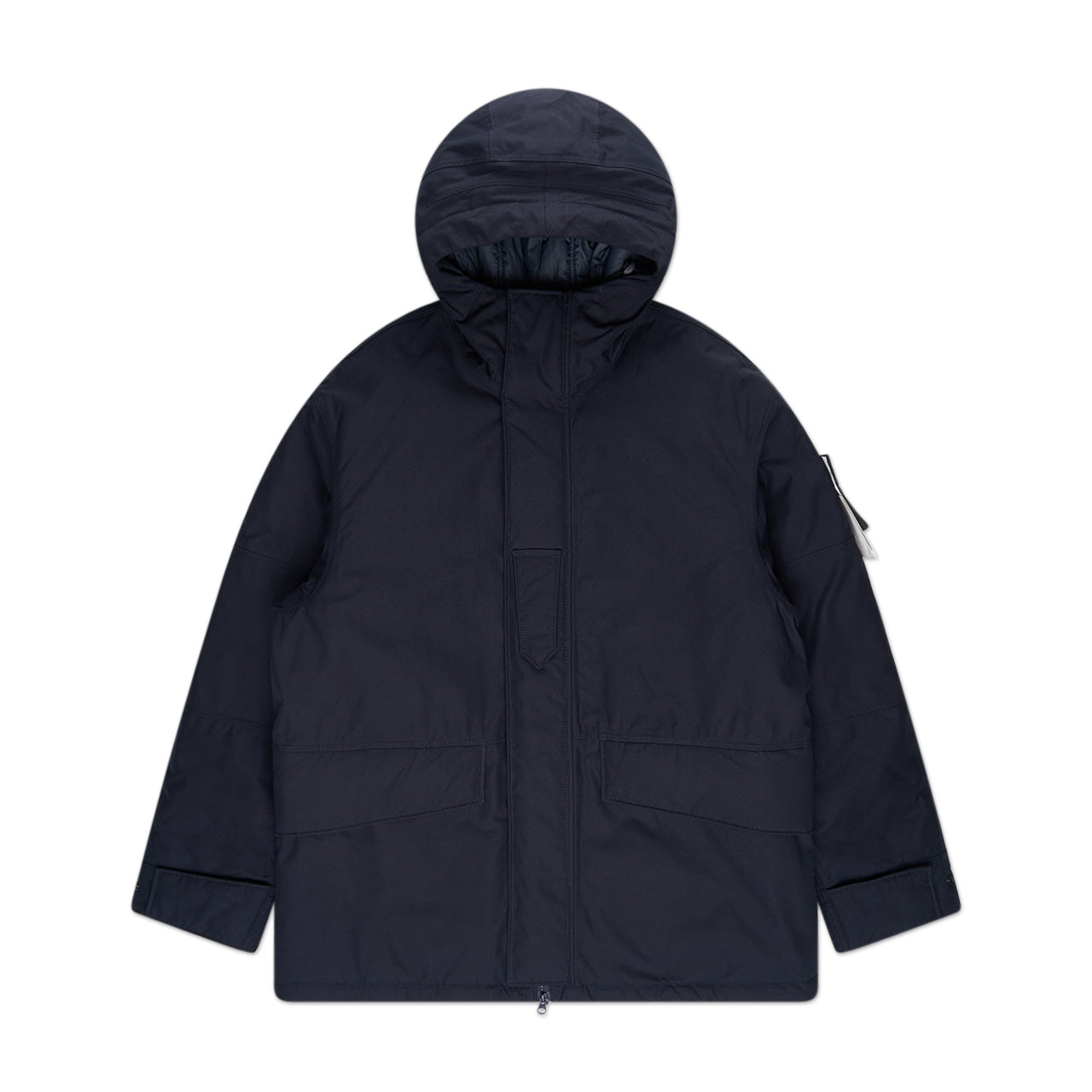 stone island ghost piece jacket (navy blue) - a.plus