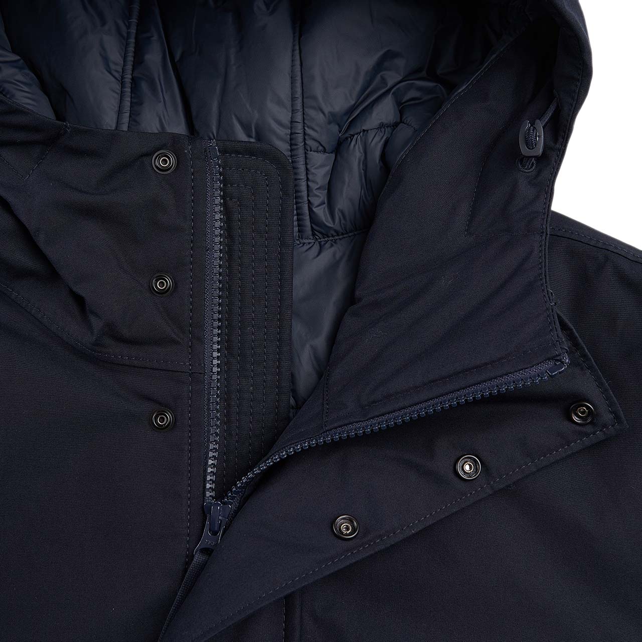 stone island ghost piece jacket (navy blue) - a.plus