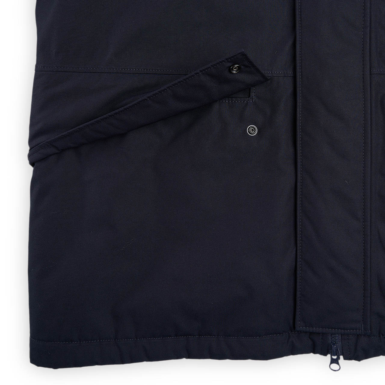 stone island ghost piece jacket (navy blue) - a.plus