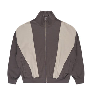 cav empt slash cut zip sweat (grey) - a.plus