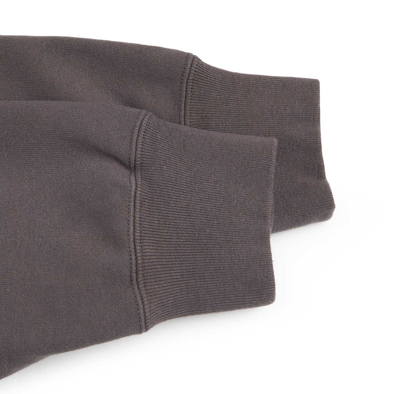 cav empt slash cut zip sweat (grey) - a.plus