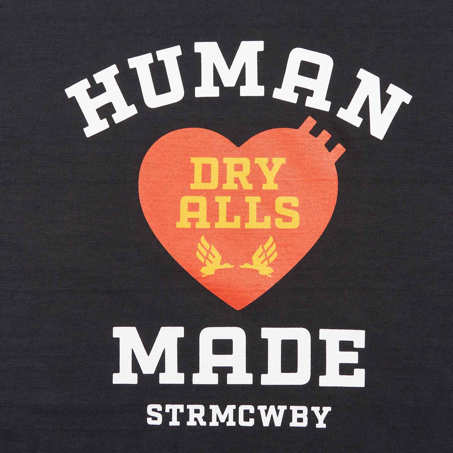 human made graphic t-shirt #08 (black) - a.plus