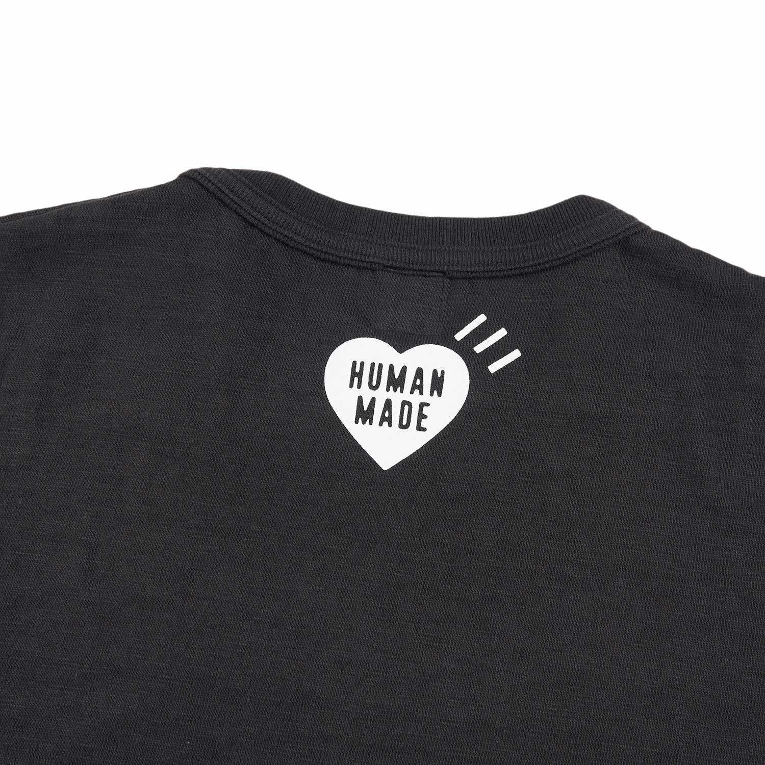 human made graphic t-shirt #08 (black) - a.plus
