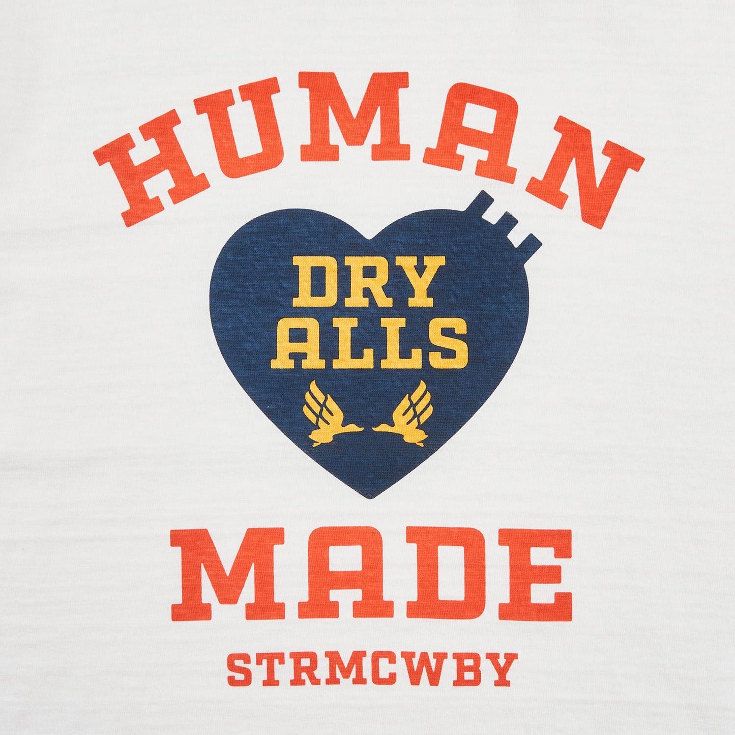 human made graphic t-shirt #08 (white) - a.plus