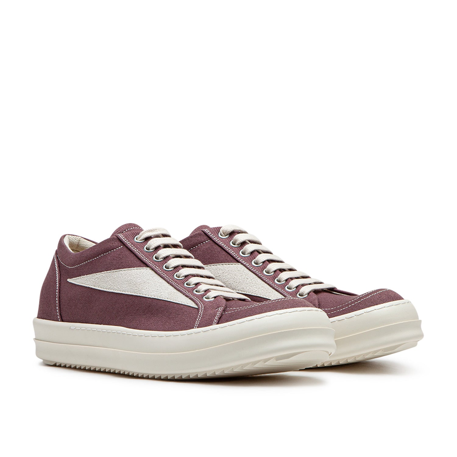 rick owens drkshdw denim sneaker (rose) - a.plus