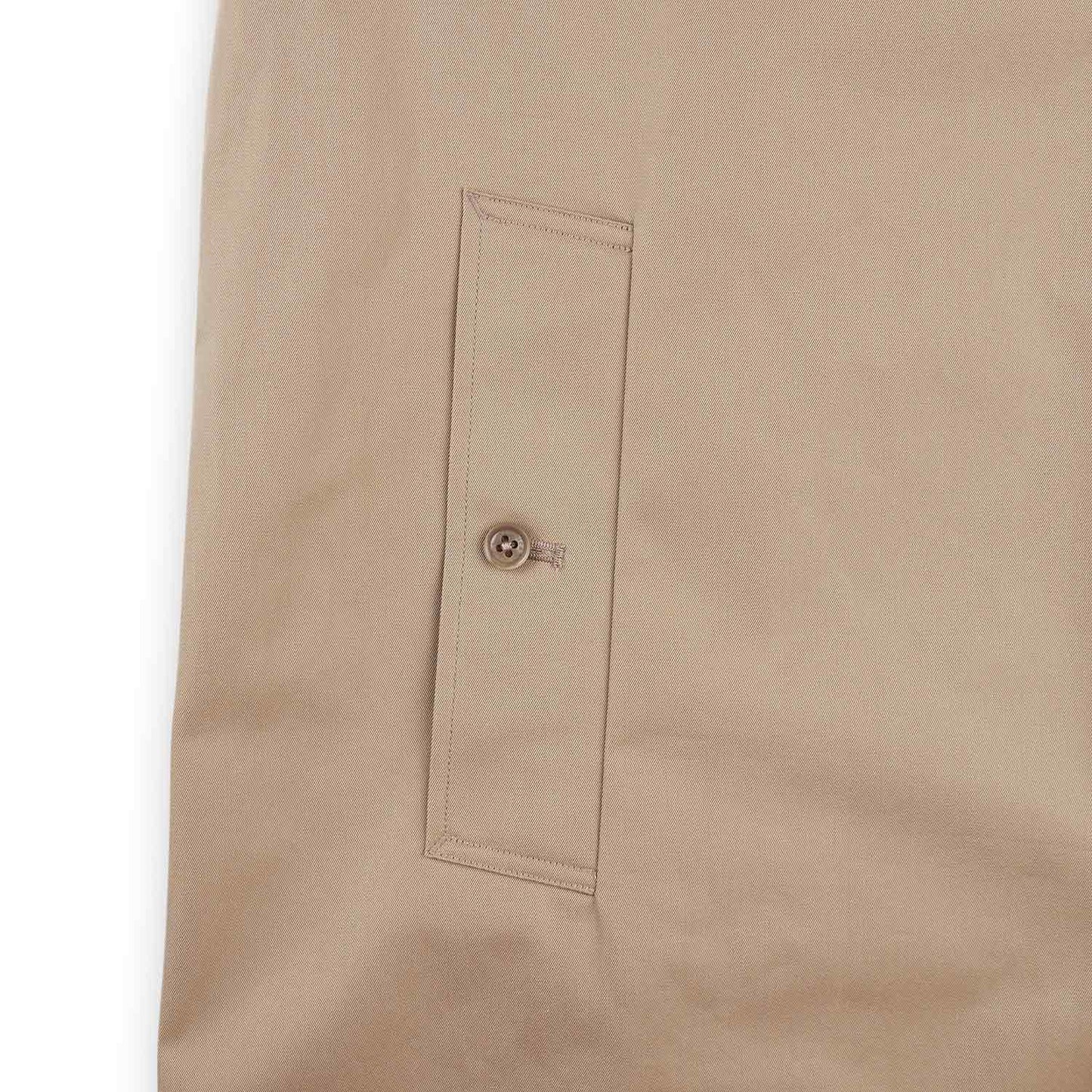 nanamica gore-tex balmacaan coat (beige) - a.plus